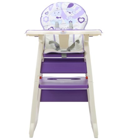 Polini kids Стульчик для кормления 460 / цвет фиолетовый