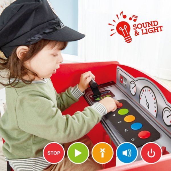 Hape Игровой железнодорожный локомотив