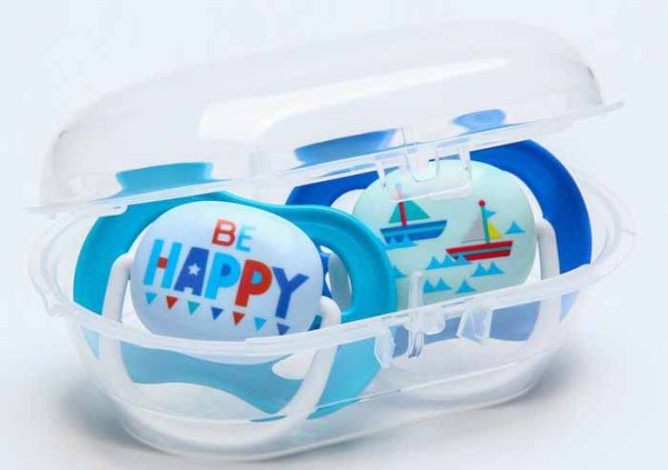 Avent Пустышка ultra air силиконовая Lime Be happy/Кораблик, 6-18 месяцев