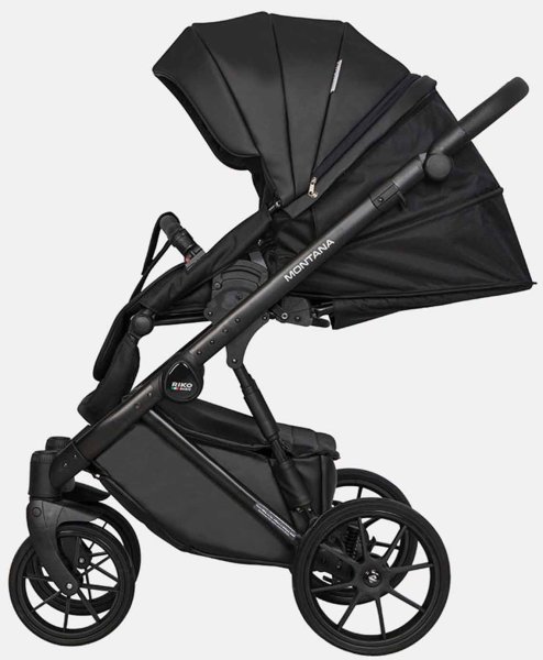 Riko Basic Коляска 2 в 1 Montana Ecco / цвет Black (черный)