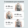 Happy Baby Рюкзак-переноска Babyway / цвет серый