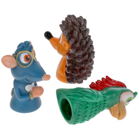 Капитошка Игрушки из пластизоля для ванны Буба. Пальчиковый театр 305677 / разноцветные