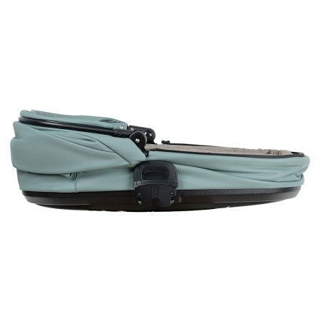 ROAN Коляска 2 в1 Sol короб+прогу.leather(Кожа,2мес) (Misti Mint/Grey/руч. Серый)
