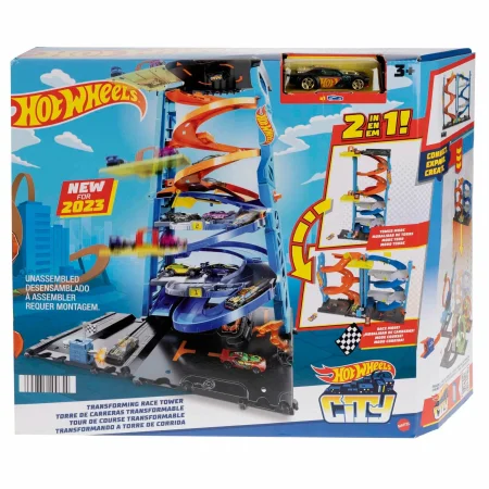 Трек Hot Wheels Трансформирующаяся гоночная башня