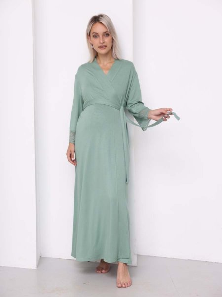 Hunny mammy Комплект для беременных и кормящих 23532, размер 170,176- 92-98 / цвет оливковый