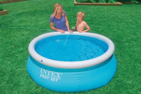 Intex Бассейн надувной Easy Set 179060 / цвет голубой