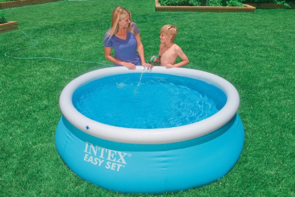 Intex Бассейн надувной Easy Set 179060 / цвет голубой