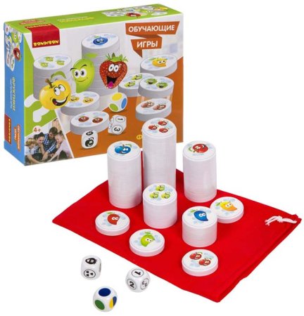 Bondibon Настольная игра «Фруктики»