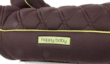 Happy Baby Автокресло-бустер Rider / цвет lime (коричневый)