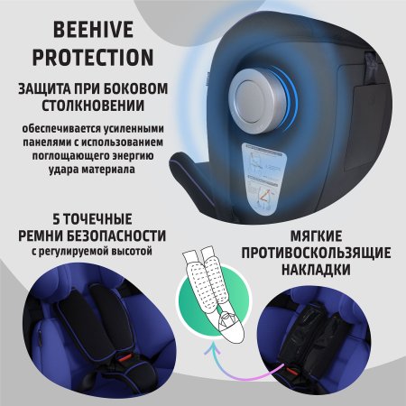 Nuovita Автокресло Maczione N123i-2 Isofix / цвет Blu/Синий