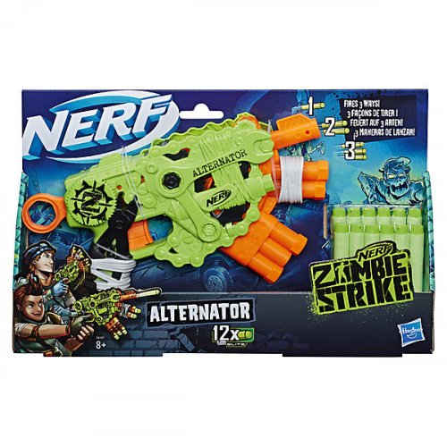 Hasbro игровой набор nerf зомби альтернатор