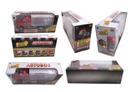 Abtoys Игровой набор Спецтехника "Автовоз с четырьмя легковыми машинками"