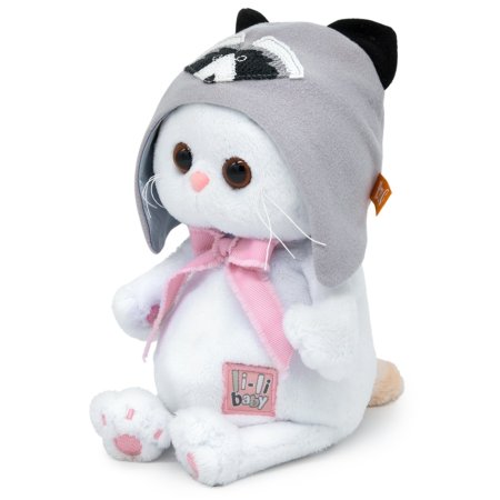 Budi Basa Мягкая игрушка Кошечка Ли-Ли Baby в шапочке - енот 20 см