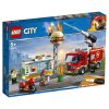 Lego city fire конструктор пожар в бургер-кафе / разноцветный
