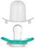 Baboo Соска-пустышка силиконовая круглая ночная Marine, 0+ / цвет мятный