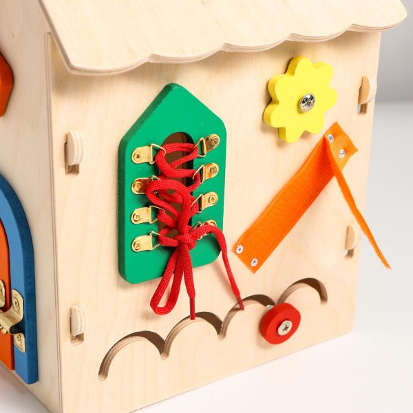 Лесная мастерская Бизиборд "Музыкальный домик "  02470   6833978