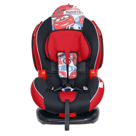 Siger Автокресло детское Кокон ISOFIX, серия Disney / цвет Тачки спидометр красный