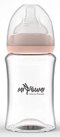 Miyoumi Бутылочка для кормления, 220 мл / цвет Blush (розовый)					