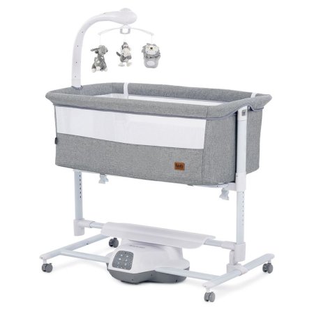 Nuovita Приставная кроватка для новорожденных Accanto Festa/ цвет Grigio/Серый