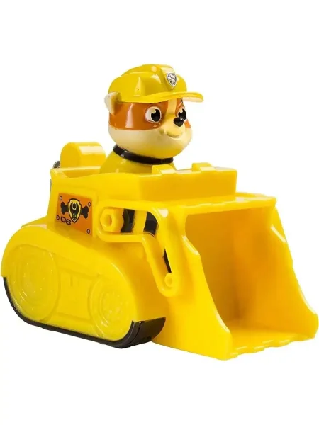 игрушка Щенячий патруль. Игровой набор Машинка с фигуркой Крепыш, 15см. Paw Patrol
