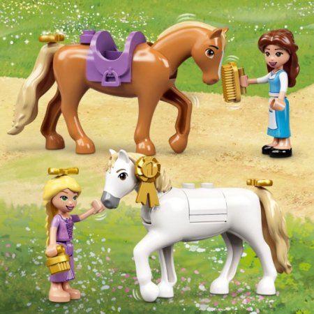 LEGO Princess Конструктор "Королевская конюшня Белль и Рапунцель", 239 деталей 