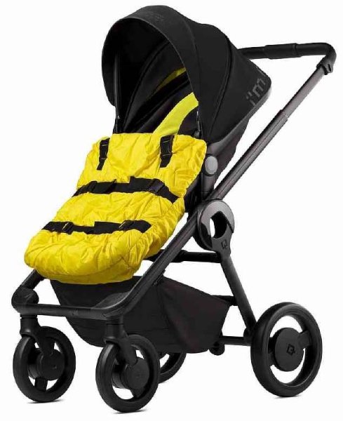 Anex Коляска 2 в 1 Quant / цвет flame (черно-желтый)