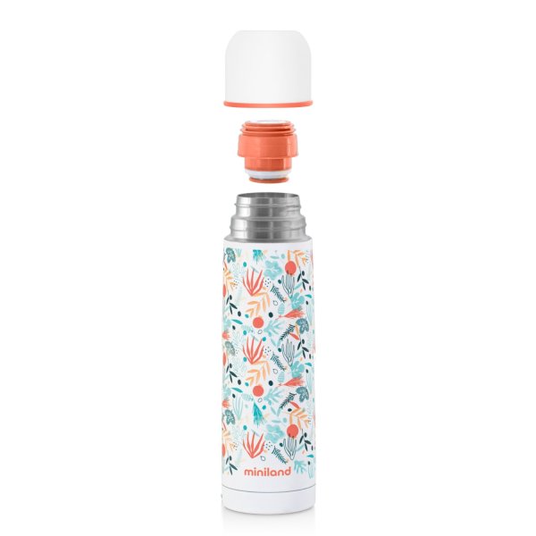Miniland Термос для жидкостей Mediterranean Thermos 500 мл / цвет голубой, оранжевый