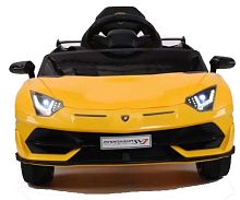 Toyland Электромобиль Lamborghini Aventador / цвет желтый					