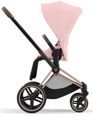 Коляска Cybex Priam IV Rosegold 2в1,+спаль.блок (Peach Pink)