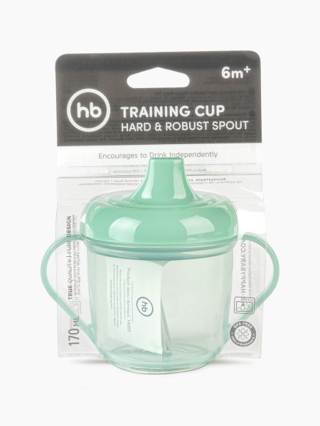 Happy Baby Поильник Drink Up, 170 мл / цвет olive