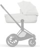 Коляска 2в1 CYBEX Priam Style Matt Black + спальный блок (Off White)