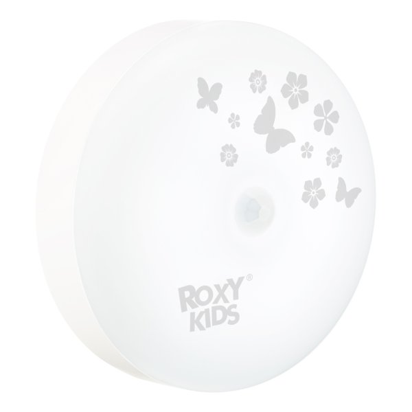Roxy-kids Ночник с датчиком движения и освещения  / цвет белый