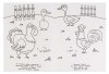 Умка Раскраска с голографической фольгой «Синий трактор. Хорошо в деревне»  – внешний вид и детали