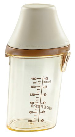 Nice Papa Бутылочка антиколиковая, 180 мл, 3-7 месяцев / цвет brown (коричневый)