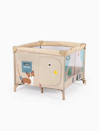 детские 93000, Манеж "ALEX HOME" с лампой (brown )