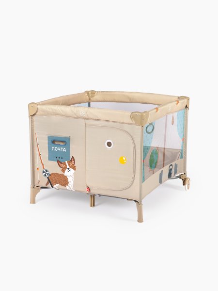 детские 93000, Манеж "ALEX HOME" с лампой (brown )