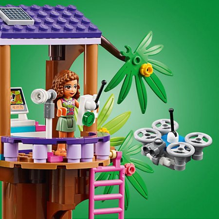 Lego Конструктор Friends "Джунгли: штаб спасателей"