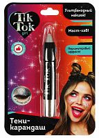 Tik Tok Girl Тени-карандаш для век / цвет серебристый					