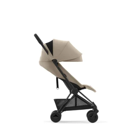 Коляска прогулка CYBEX Coya Matt Black  (Cozy Beige)