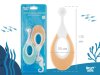 Roxi Kids Зубная щетка для детей Seahorse ультрамягкая, 10.000 щетинок, 2 штуки / цвет мятный, оранжевый