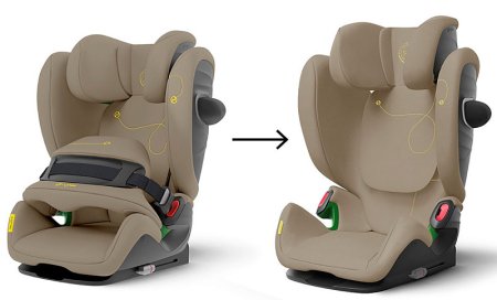 Cybex Автокресло Pallas G i-Size (9-36 кг) / цвет Moon Black (черный)