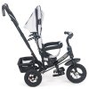 Capella Велосипед трехколесный с ручкой управления Action trike A 2022 / цвет Black-grey (серый-черный)