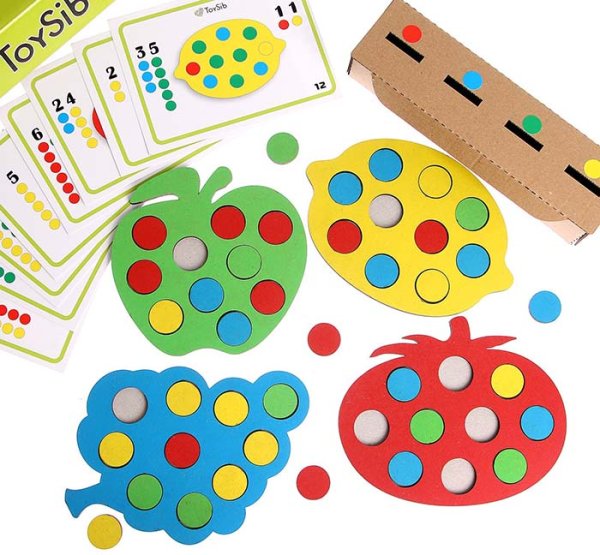 ToySib Сортер-мозаика "Дары природы"