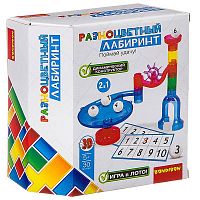 Bondibon Развивающие игры Динамический конструктор Разноцветный Лабиринт 30 дет., в коробке 17x8,5x17,5 см					