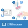 AVENT/АВЕНТ Соска-пустышка силиконовая Ultra Air  "Киты" 2шт 18м+ арт. SCF349/24 