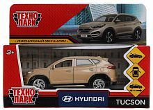 Технопарк Металлическая инерционная модель «Hyundai Tucson» / цвет бежевый					