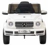 Toyland Электромобиль Джип Mercedes Benz G500 / цвет белый