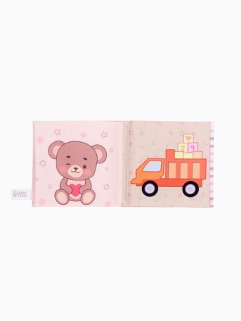 Книжка-шуршалка «Мои игрушки», 12х12 см, Крошка Я   10837798