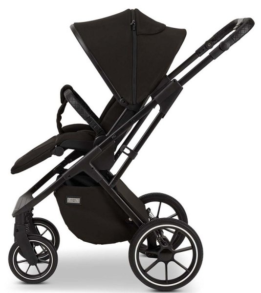 Moon Коляска 2 в 1 Piu 2024 / цвет black (черный)