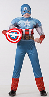 Карнавальный костюм / Капитан  Америка. Мстители / возраст на 4-5 лет / рост 110 см